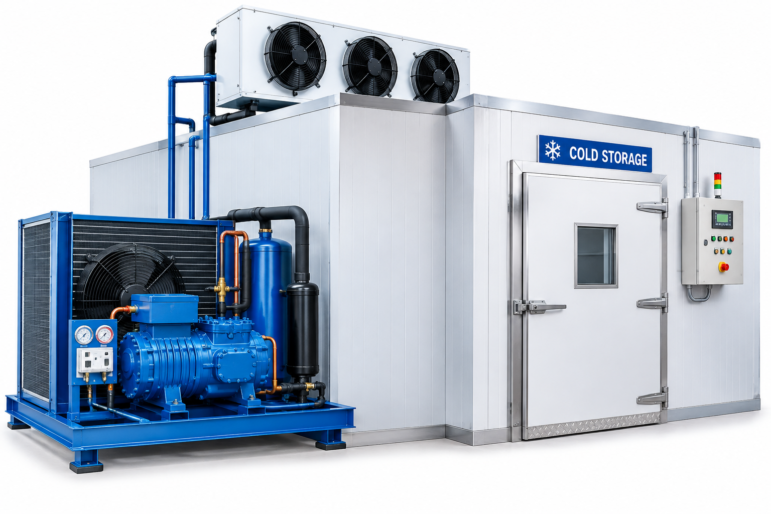 Temperature controlled storage facility